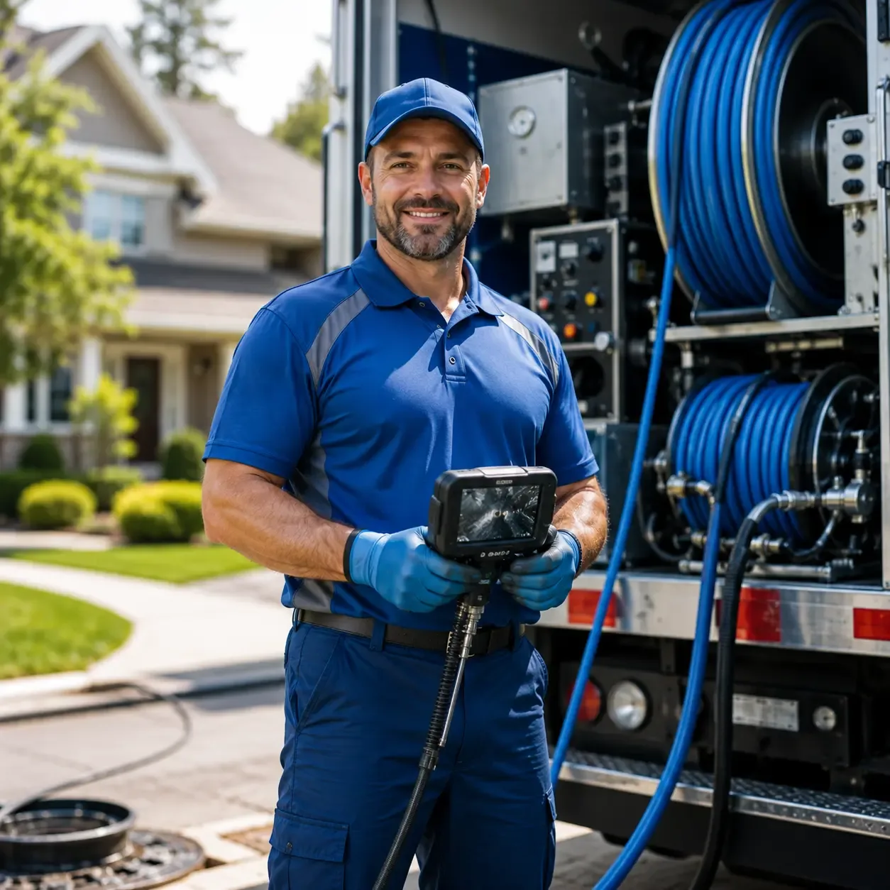 Local outdoor drain cleaning specialists in Pico Rivera, CA